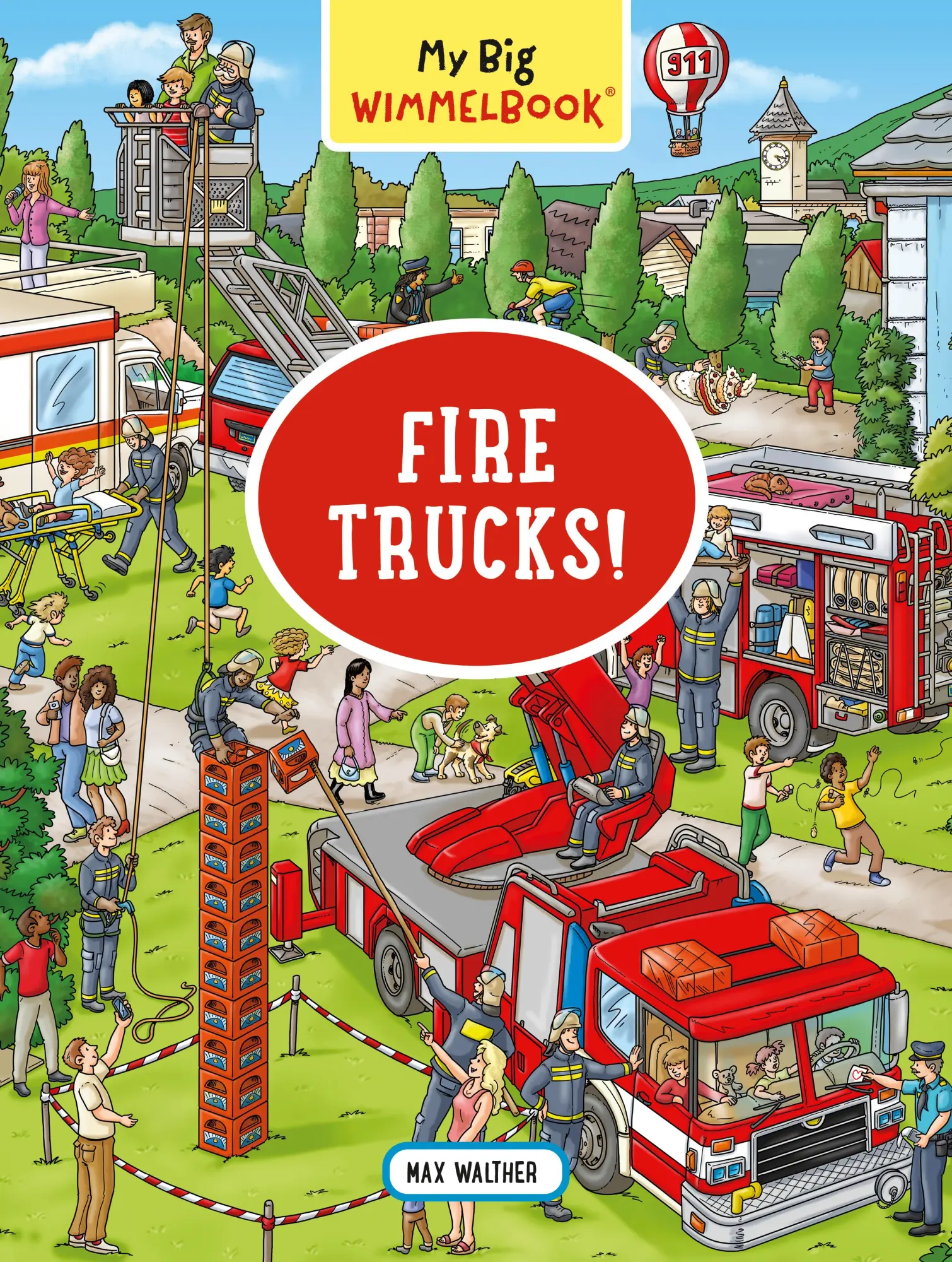 Cover: 9781615196272 | My Big Wimmelbook(r) - Fire Trucks! | Max Walther | Buch | Englisch