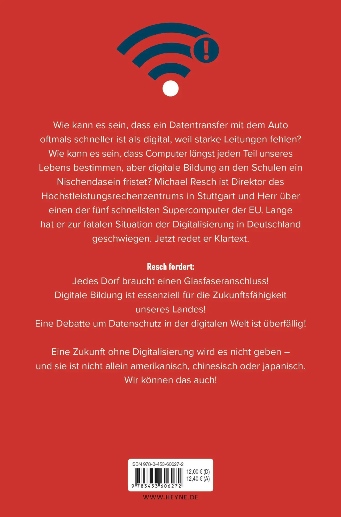 Bild: 9783453606272 | Digitalwüste Deutschland | Michael Resch | Taschenbuch | 144 S. | 2022