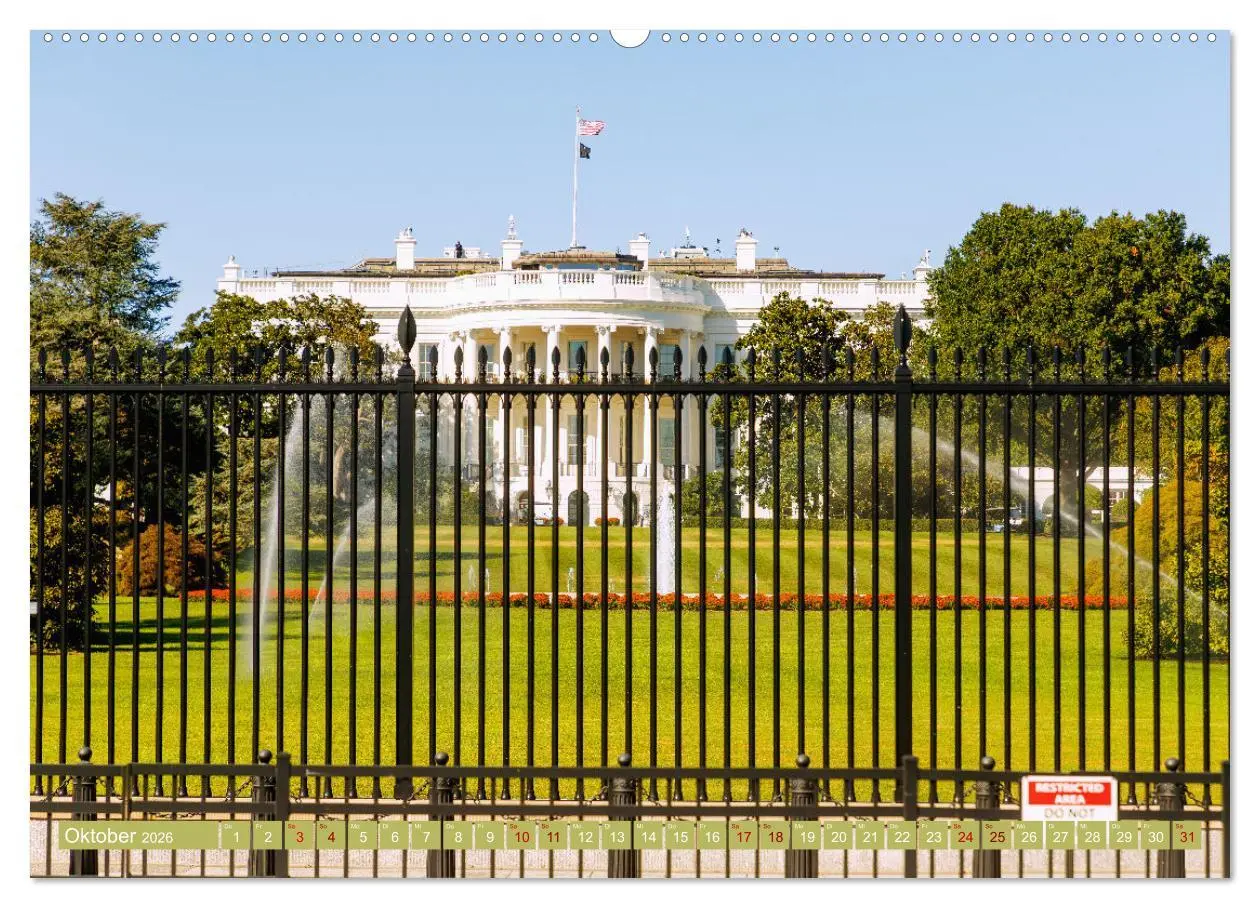 Bild: 9783457286272 | Washington, D.C., Hauptstadtzauber der USA (Wandkalender 2026 DIN...