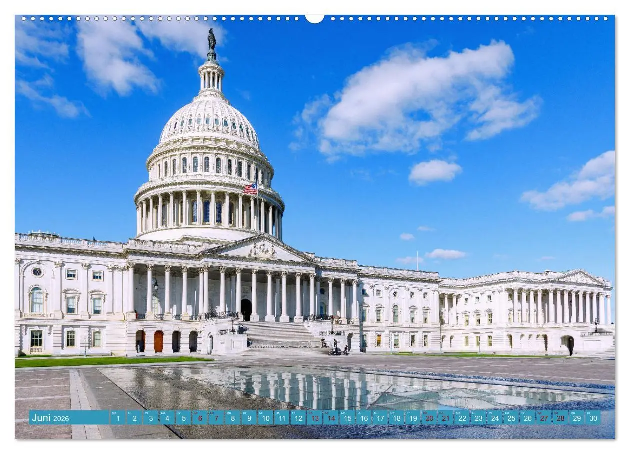 Bild: 9783457286272 | Washington, D.C., Hauptstadtzauber der USA (Wandkalender 2026 DIN...