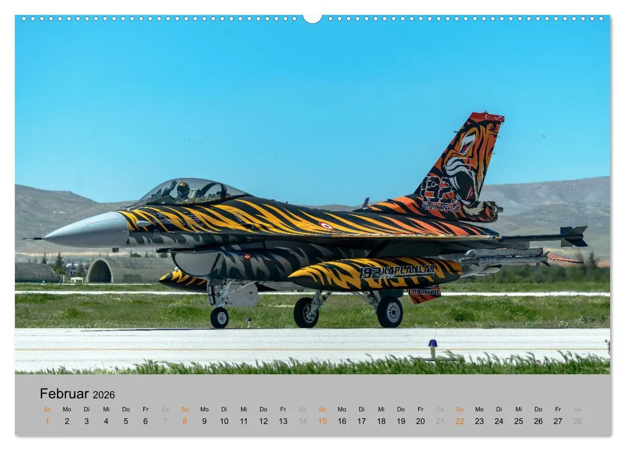 Bild: 9783457596272 | Kampfjet F-16 The Fighting Falcon (Wandkalender 2026 DIN A2 quer),...