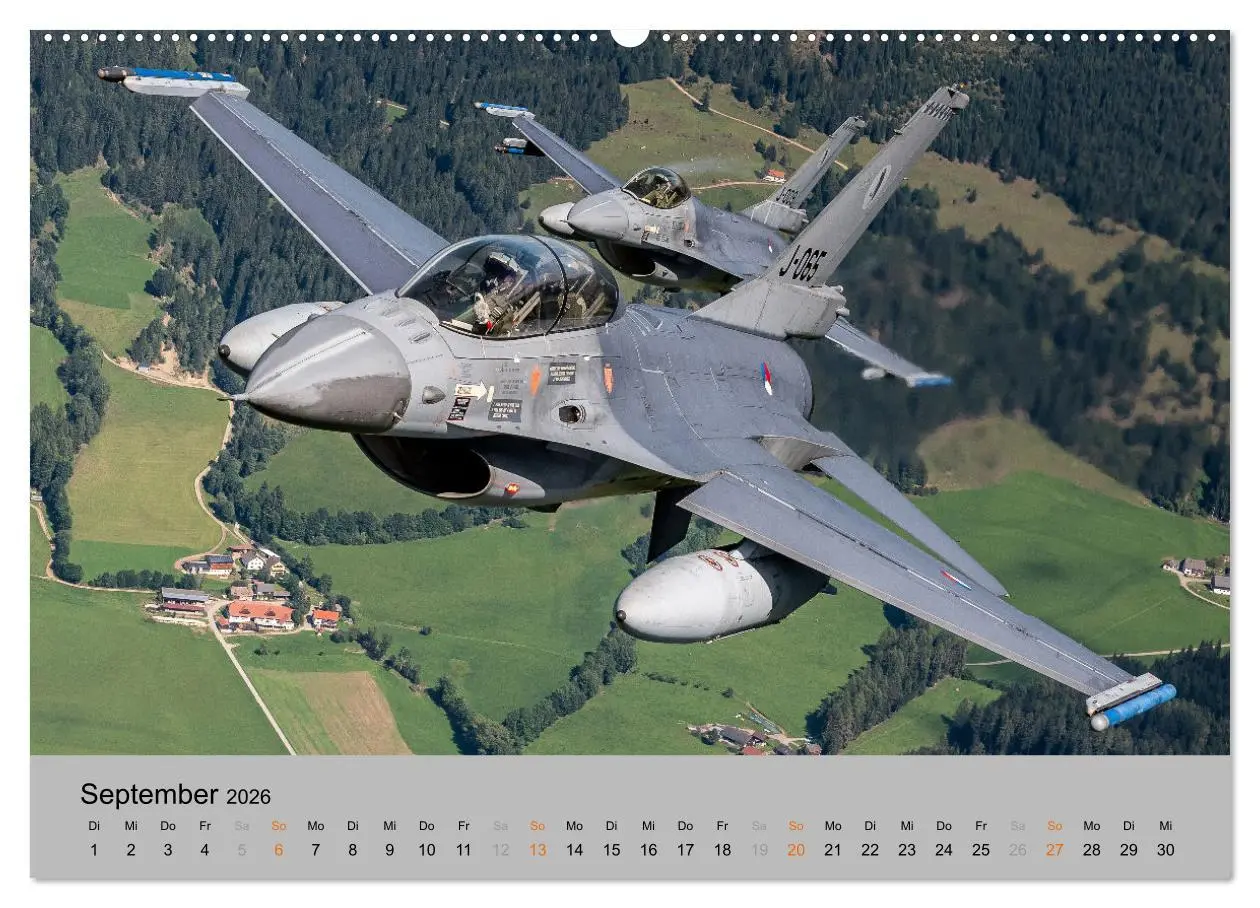Bild: 9783457596272 | Kampfjet F-16 The Fighting Falcon (Wandkalender 2026 DIN A2 quer),...