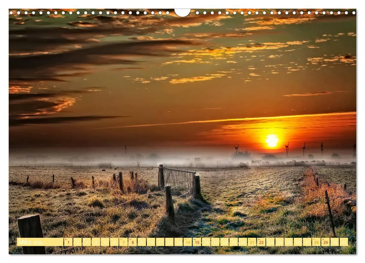 Bild: 9783516206272 | Friesland, verzauberte Landschaft an der Nordsee (Wandkalender 2026...