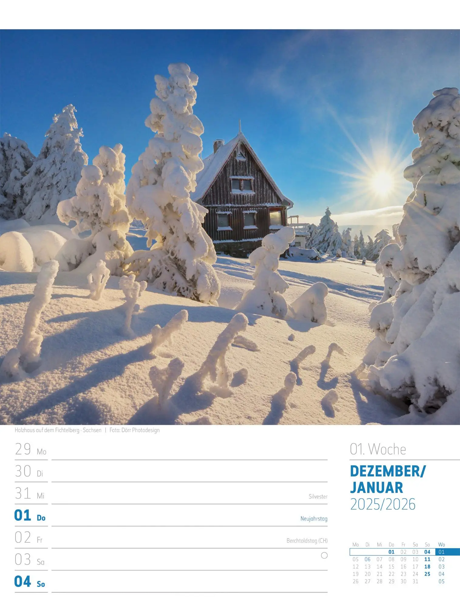 Bild: 9783838436272 | Abenteuer Deutschland - Naturparadiese Wochenplaner Kalender 2026