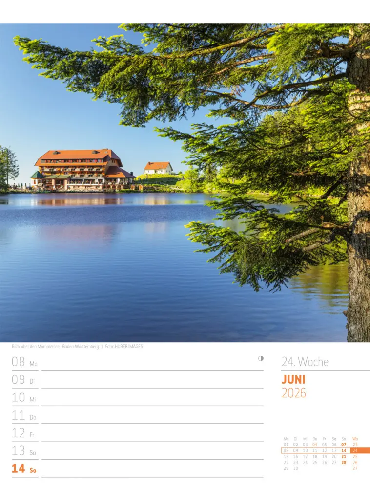 Bild: 9783838436272 | Abenteuer Deutschland Wochenplaner Kalender 2026 Naturparadiese | GmbH