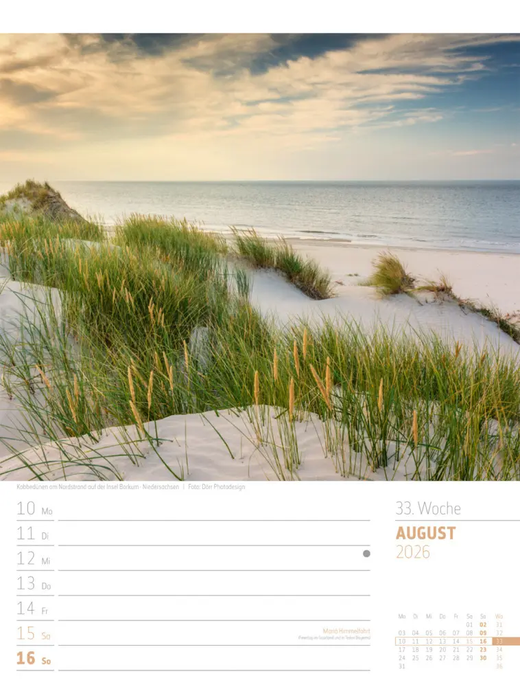 Bild: 9783838436272 | Abenteuer Deutschland Wochenplaner Kalender 2026 Naturparadiese | GmbH