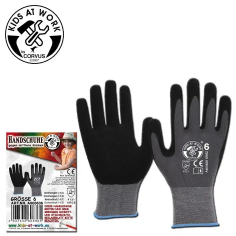 Cover: 4047542606372 | Corvus A600637 - Arbeitshandschuhe Strick Gr. 7 (M) | A600637 | 2020