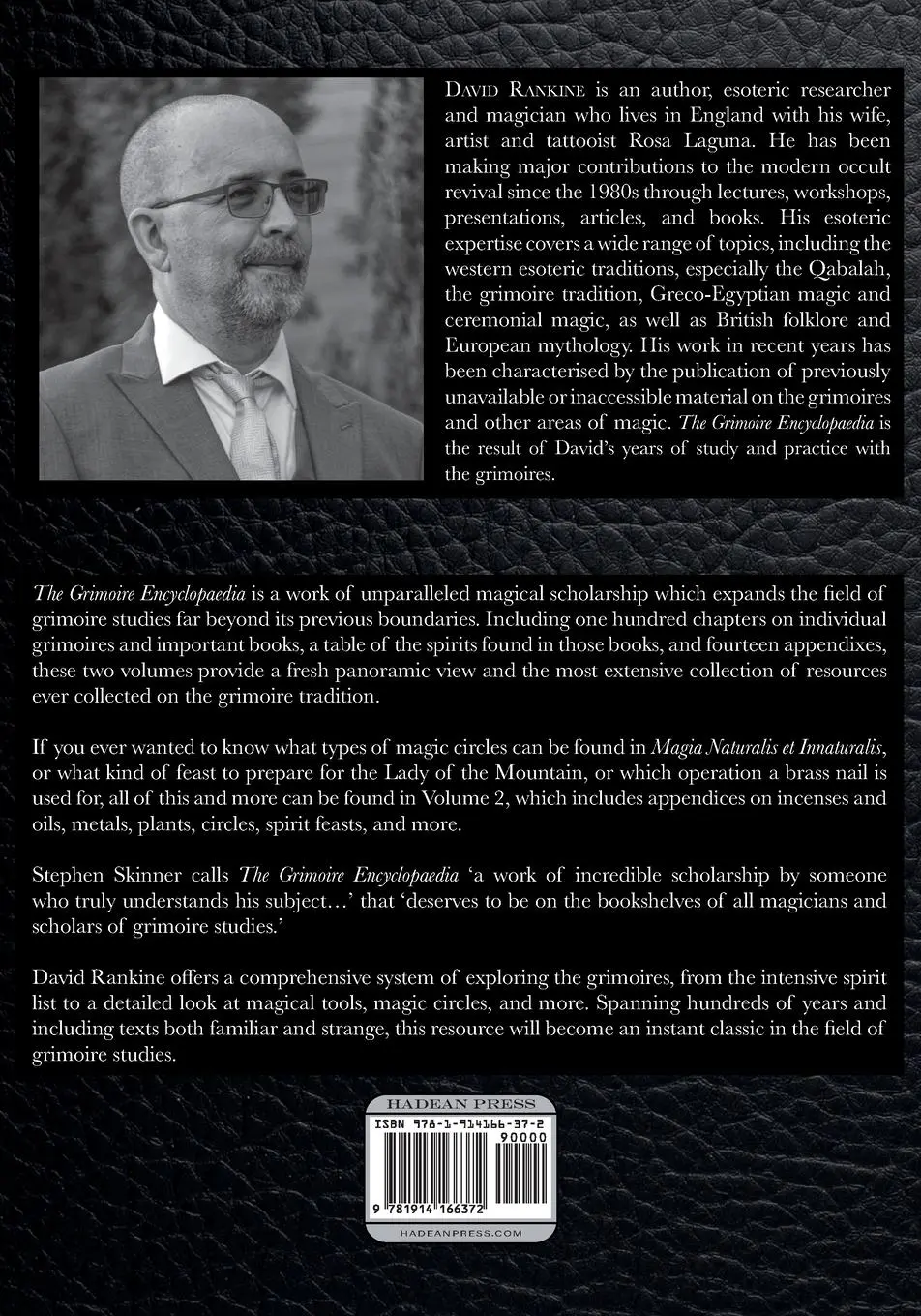 Rückseite: 9781914166372 | The Grimoire Encyclopaedia | David Rankine | Taschenbuch | Englisch