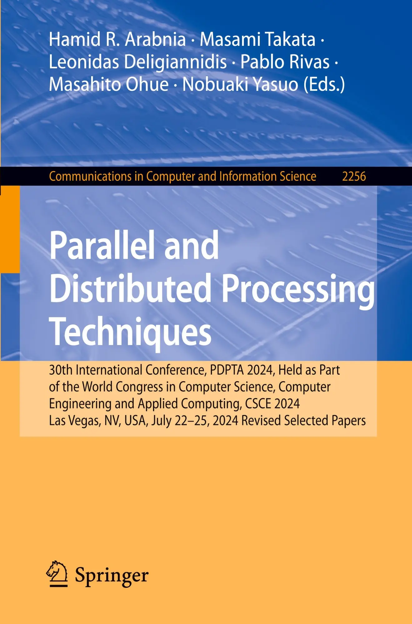 Cover: 9783031856372 | Parallel and Distributed Processing Techniques | Arabnia (u. a.)