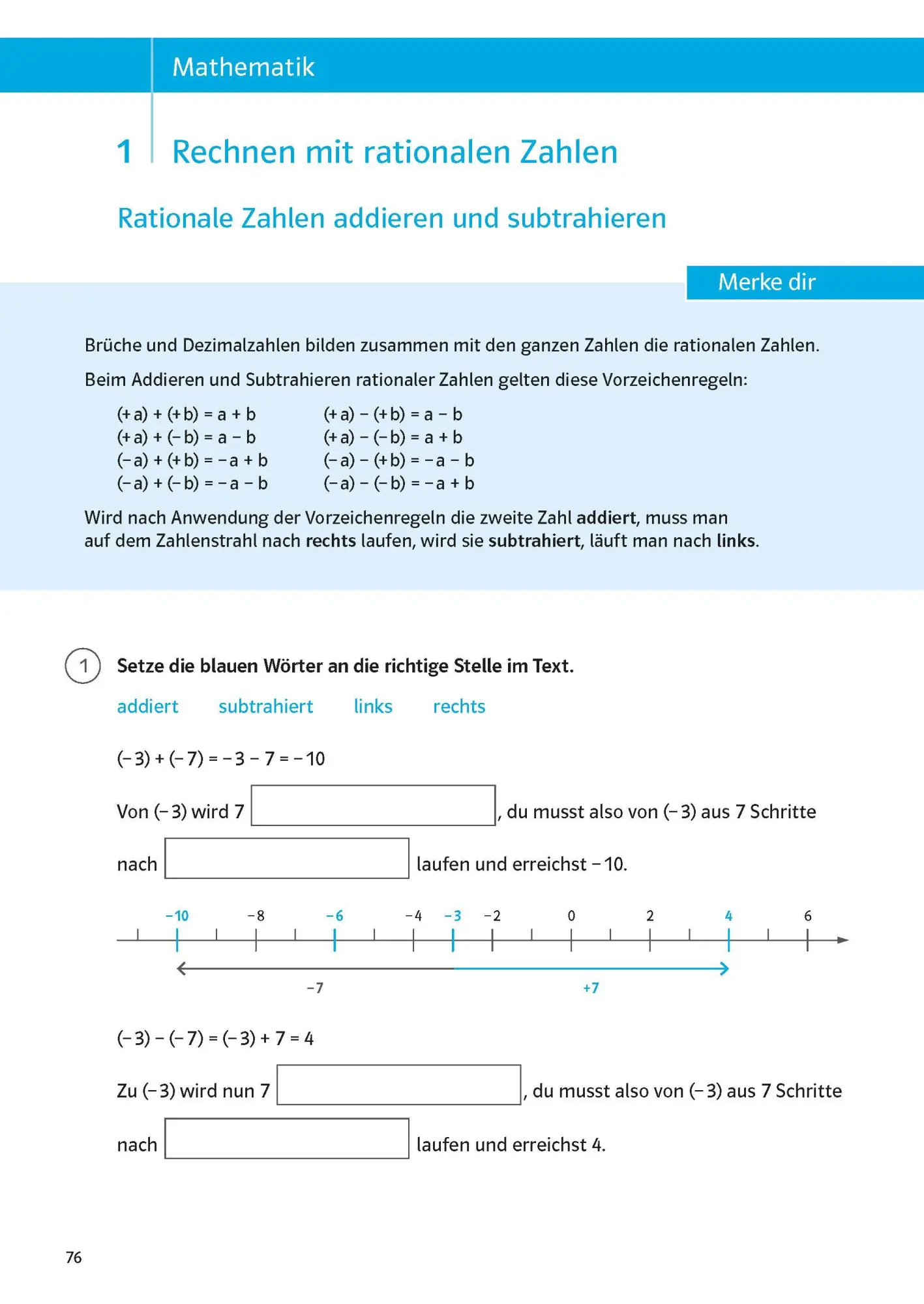 Bild: 9783129276372 | Klett Sicher durch die 7. Klasse - Deutsch, Mathematik, Englisch