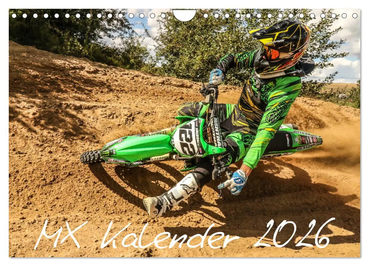 Cover: 9783457896372 | MX Racing 2026 (Wandkalender 2026 DIN A4 quer), CALVENDO...