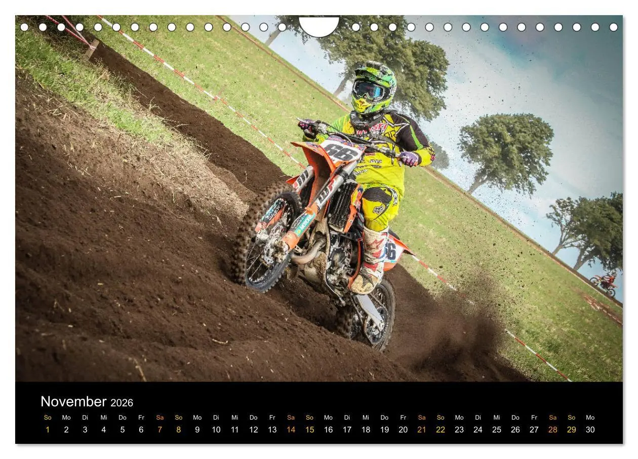 Bild: 9783457896372 | MX Racing 2026 (Wandkalender 2026 DIN A4 quer), CALVENDO...