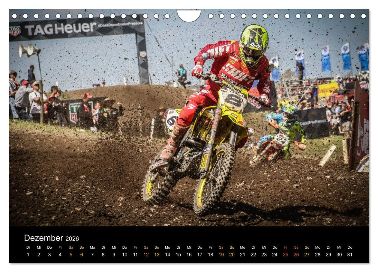 Bild: 9783457896372 | MX Racing 2026 (Wandkalender 2026 DIN A4 quer), CALVENDO...