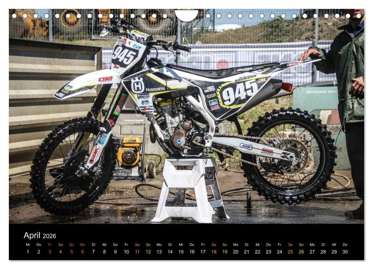 Bild: 9783457896372 | MX Racing 2026 (Wandkalender 2026 DIN A4 quer), CALVENDO...