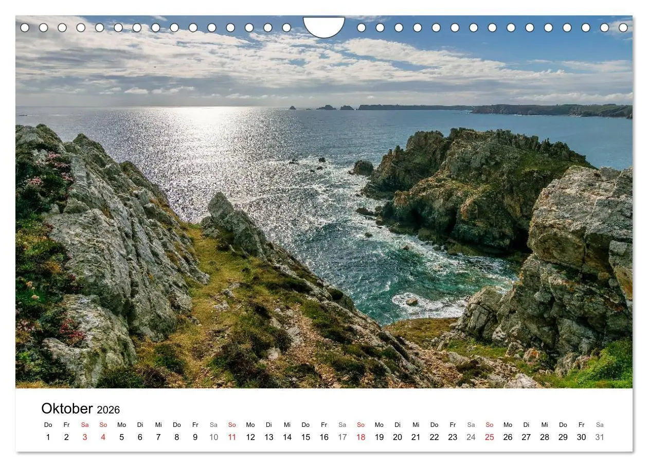 Bild: 9783516126372 | Bretagne - Die Halbinsel Crozon (Wandkalender 2026 DIN A4 quer),...