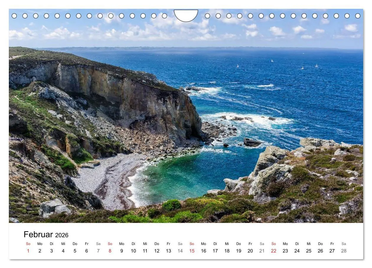 Bild: 9783516126372 | Bretagne - Die Halbinsel Crozon (Wandkalender 2026 DIN A4 quer),...