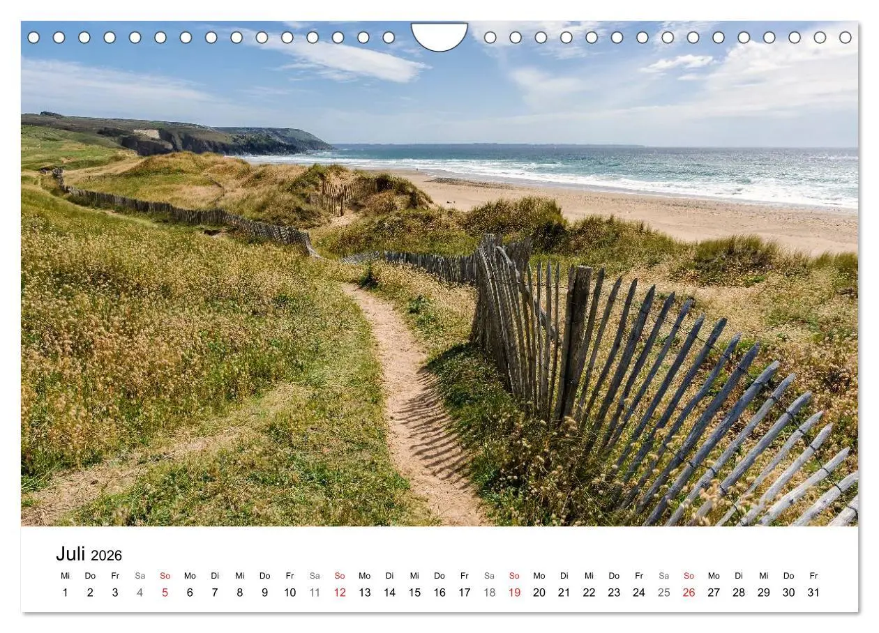 Bild: 9783516126372 | Bretagne - Die Halbinsel Crozon (Wandkalender 2026 DIN A4 quer),...