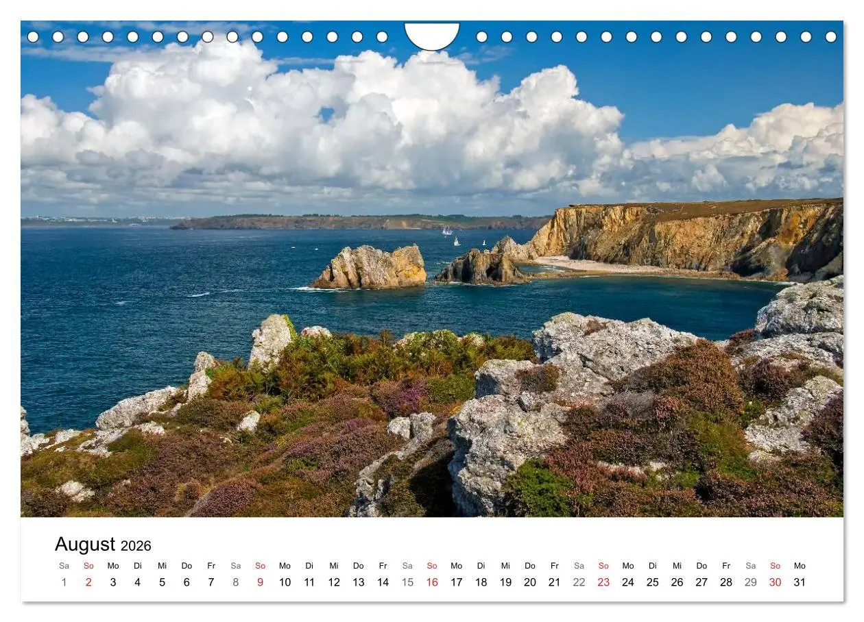 Bild: 9783516126372 | Bretagne - Die Halbinsel Crozon (Wandkalender 2026 DIN A4 quer),...