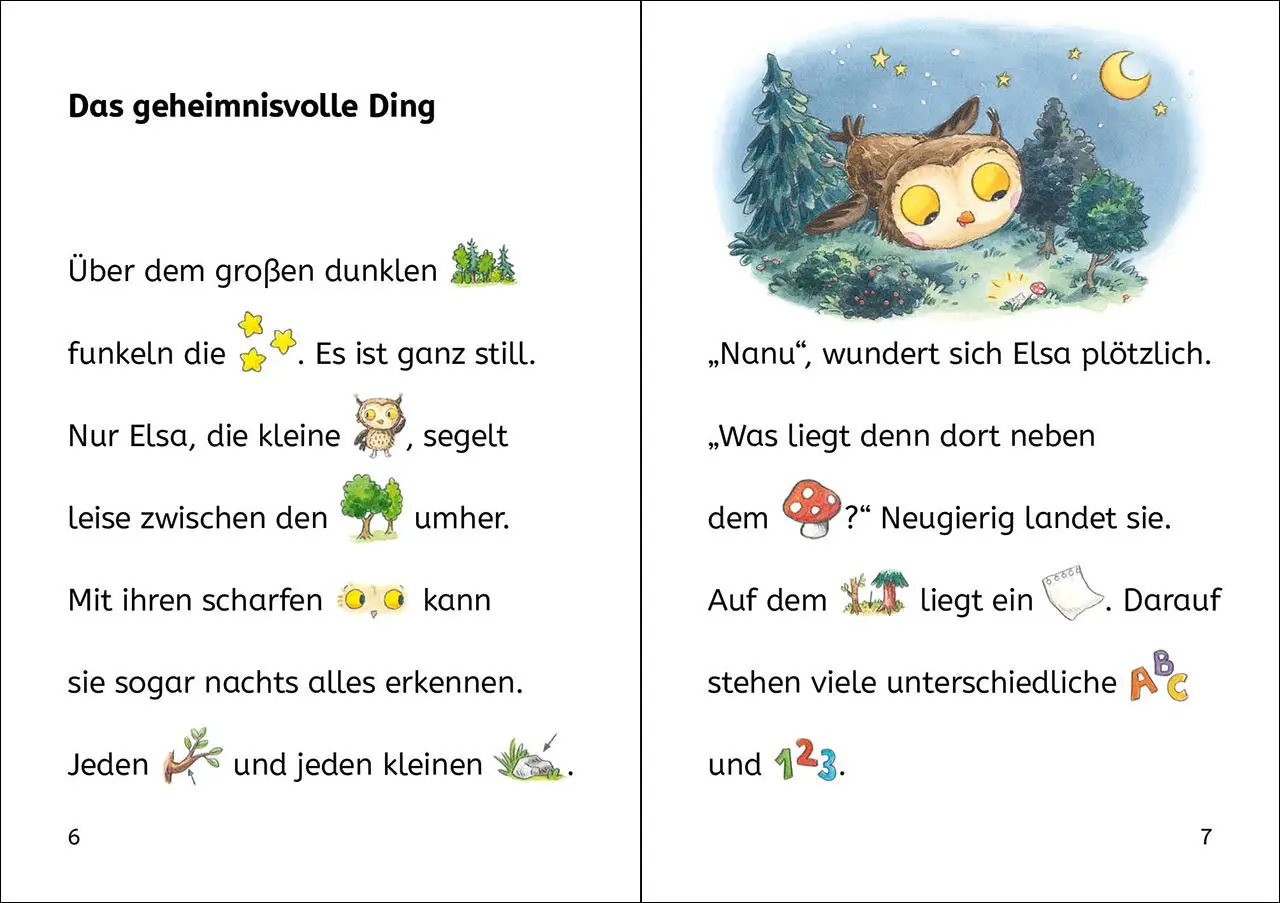 Bild: 9783743216372 | Bildermaus - Die kleine Eule findet einen Schatz | Annette Moser