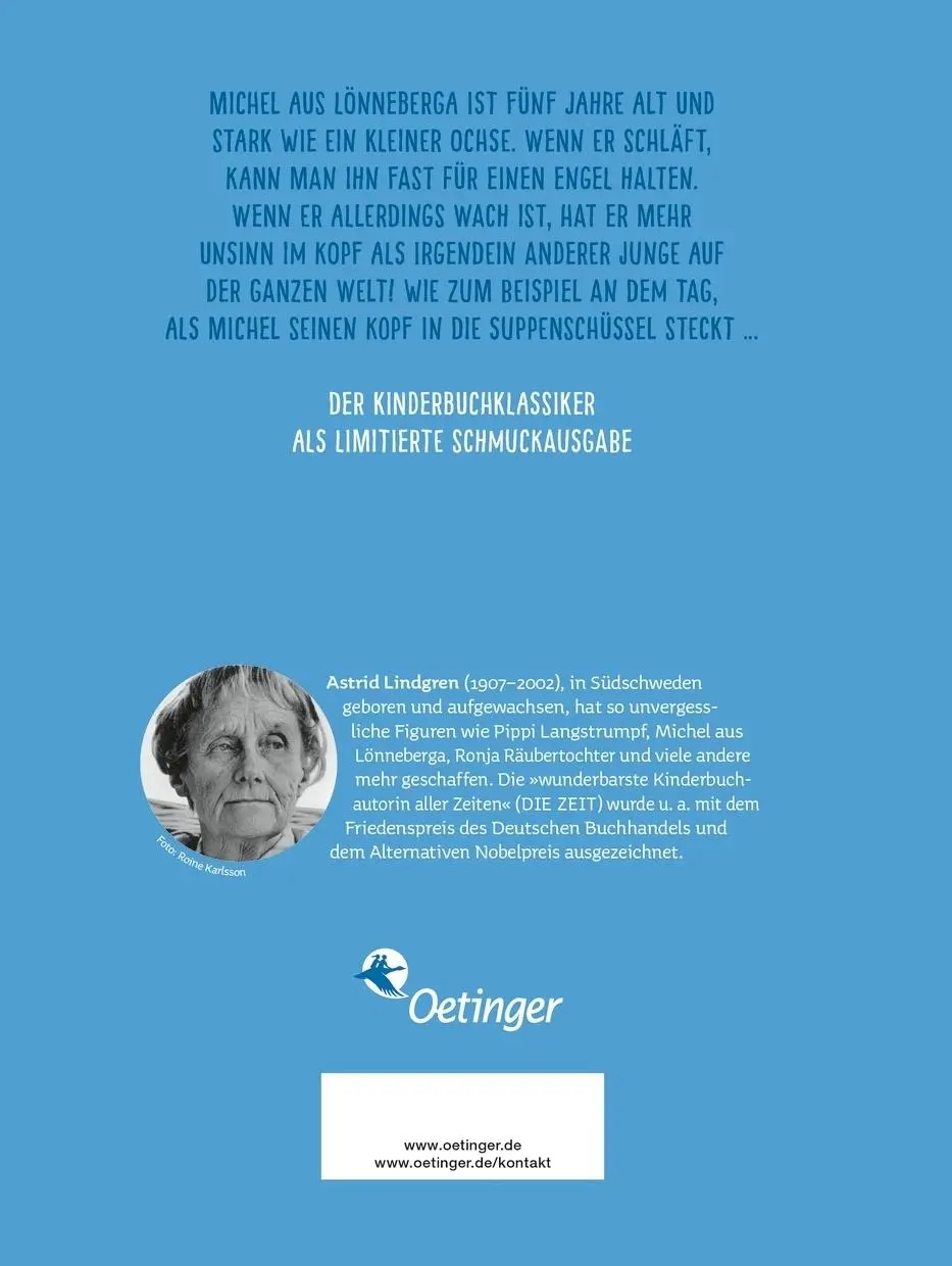 Rückseite: 9783751206372 | Michel aus Lönneberga 1. Michel in der Suppenschüssel | Lindgren