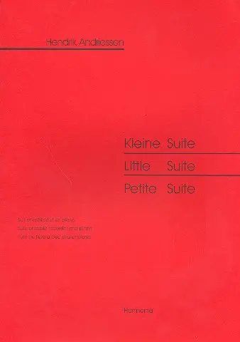 Cover: 9789043136372 | Kleine Suite | Hendrik Andriessen | Buch | Harmonia