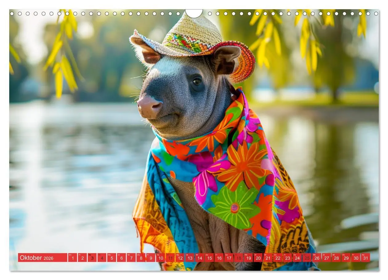 Bild: 9783457406472 | Big &amp; Beautiful. Tierische Plus Size Models. Elefanten und Co....