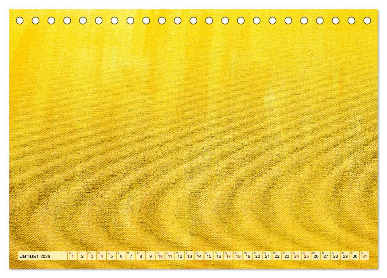 Bild: 9783457716472 | Goldglanz Bastelkalender (Tischkalender 2026 DIN A5 quer), CALVENDO...