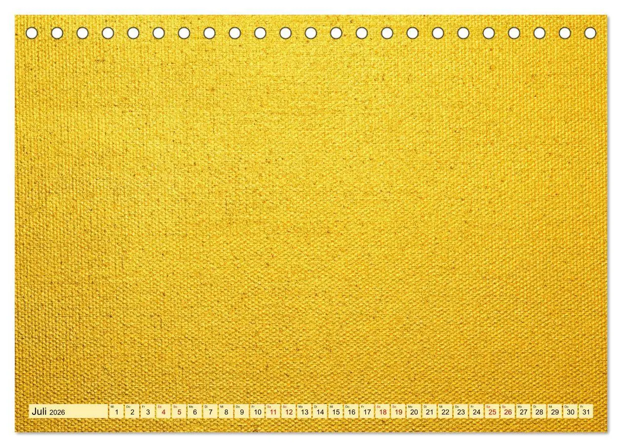 Bild: 9783457716472 | Goldglanz Bastelkalender (Tischkalender 2026 DIN A5 quer), CALVENDO...