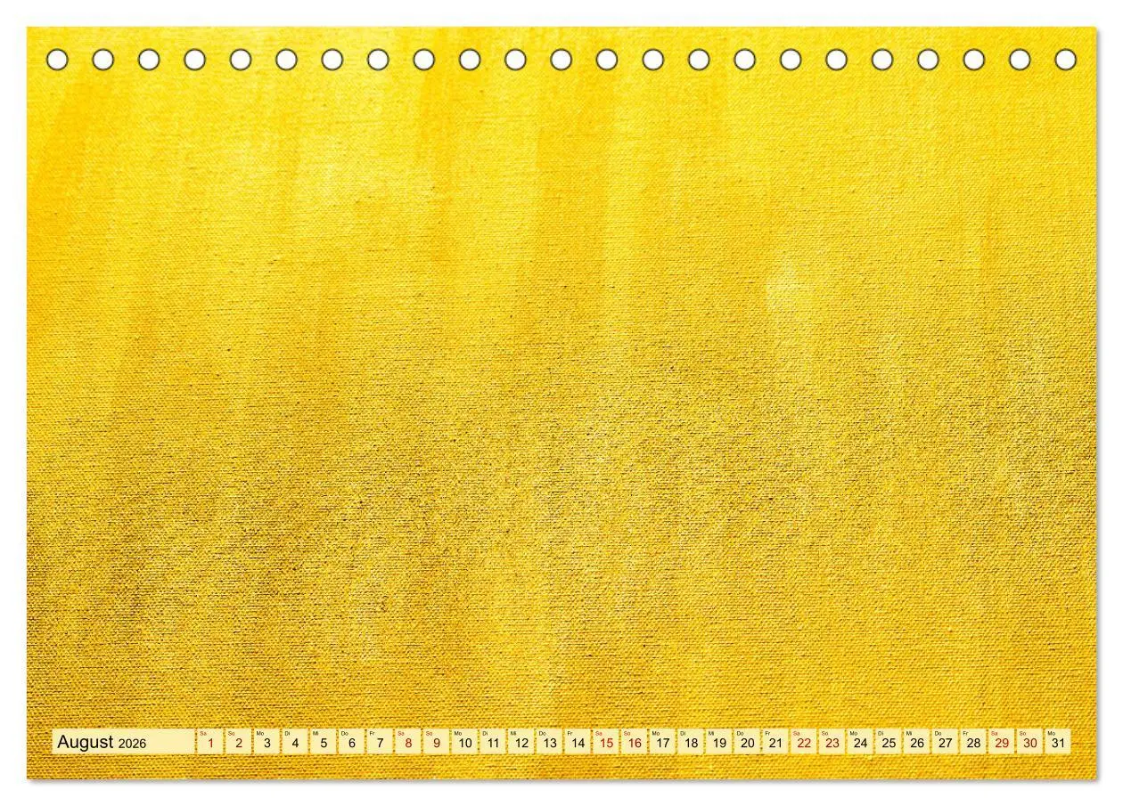 Bild: 9783457716472 | Goldglanz Bastelkalender (Tischkalender 2026 DIN A5 quer), CALVENDO...