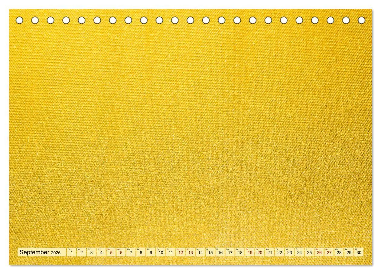 Bild: 9783457716472 | Goldglanz Bastelkalender (Tischkalender 2026 DIN A5 quer), CALVENDO...