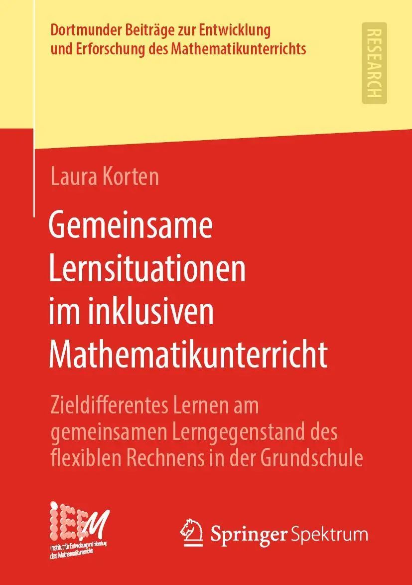 Cover: 9783658306472 | Gemeinsame Lernsituationen im inklusiven Mathematikunterricht | Korten