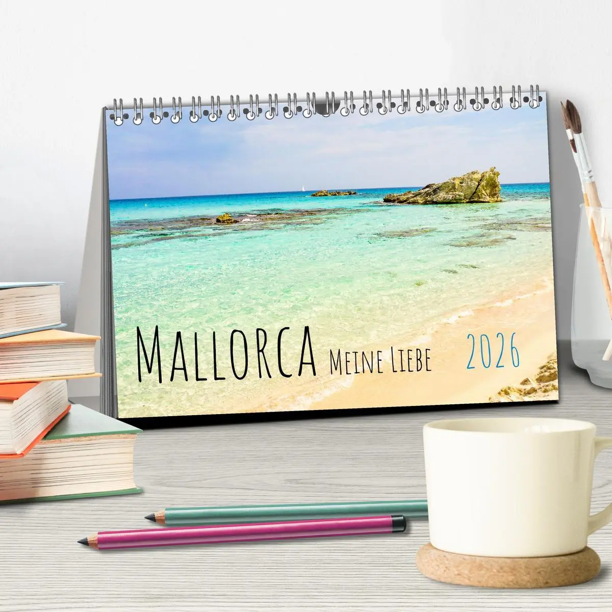 Bild: 9783457636572 | Mallorca Meine Liebe (Tischkalender 2026 DIN A5 quer), CALVENDO...