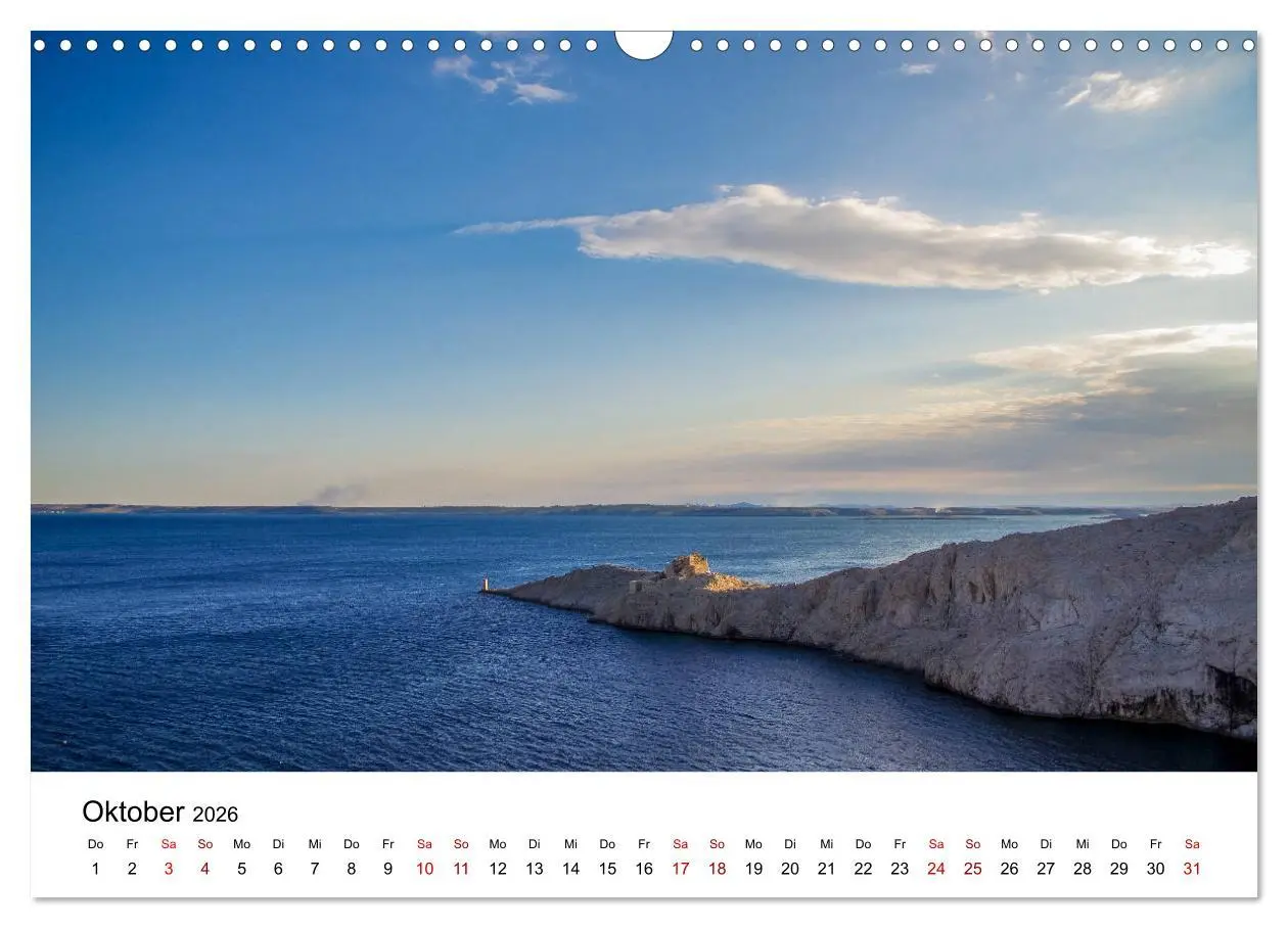 Bild: 9783457876572 | Kroatien 2026 (Wandkalender 2026 DIN A3 quer), CALVENDO Monatskalender
