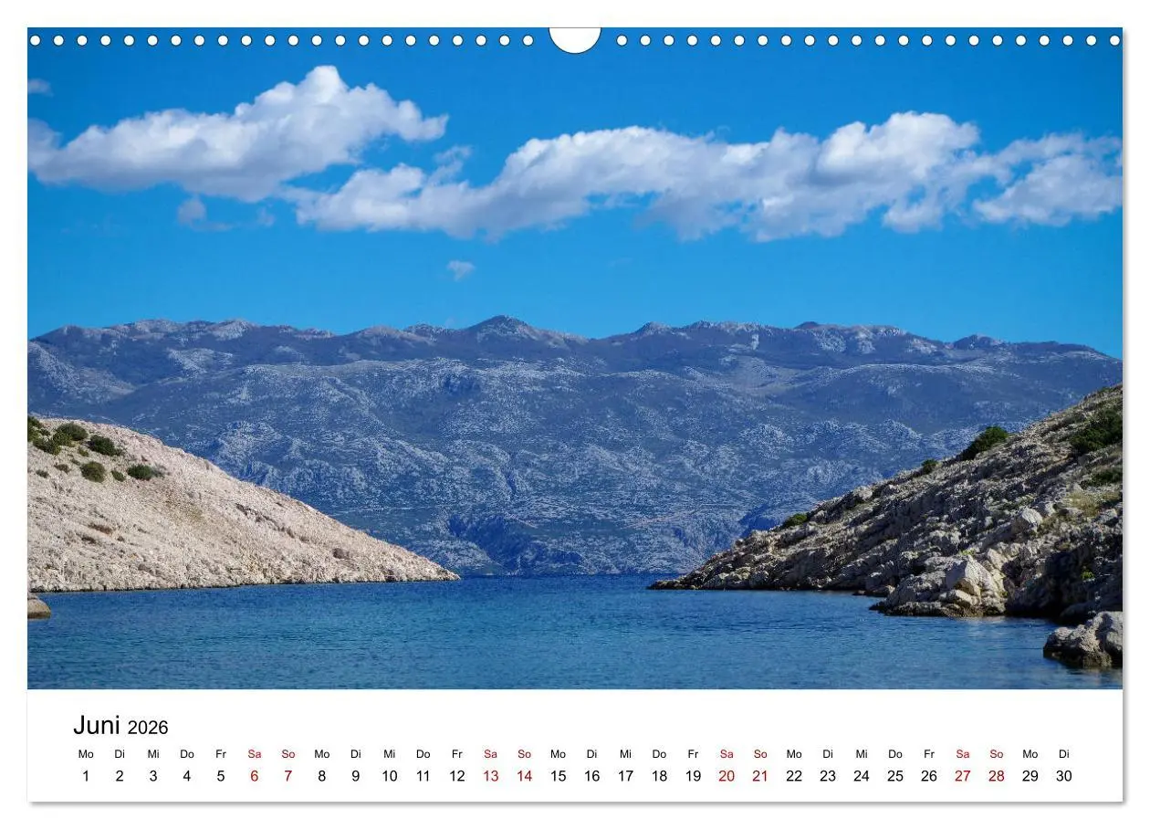Bild: 9783457876572 | Kroatien 2026 (Wandkalender 2026 DIN A3 quer), CALVENDO Monatskalender