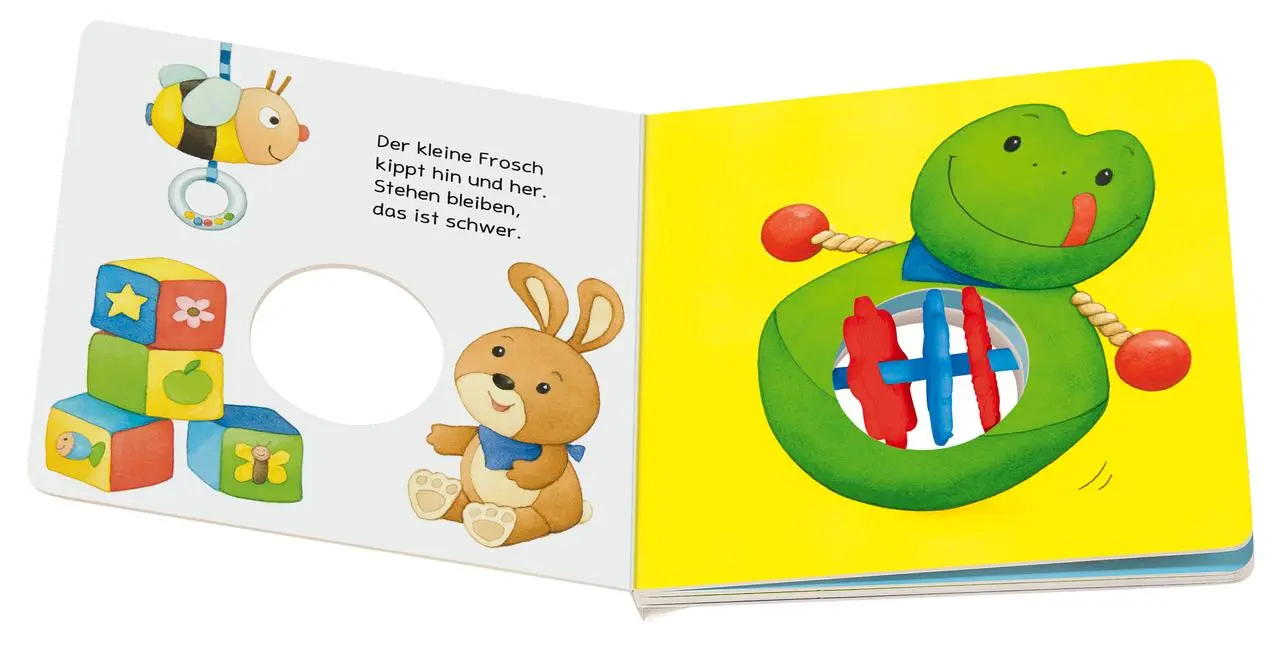 Bild: 9783473306572 | ministeps: Mein erstes Klapperbuch | Sandra Grimm | Buch | 12 S.