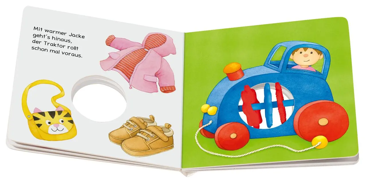 Bild: 9783473306572 | ministeps: Mein erstes Klapperbuch | Sandra Grimm | Buch | 12 S.