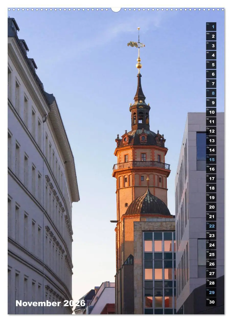 Bild: 9783516416572 | Mein Leipzig (hochwertiger Premium Wandkalender 2026 DIN A2 hoch),...
