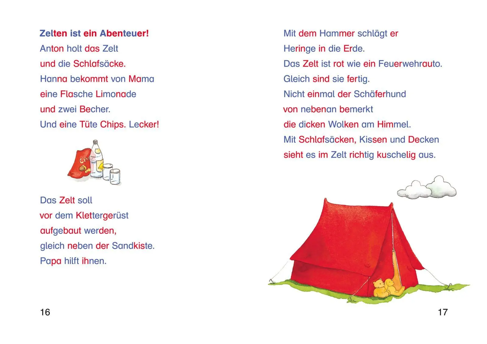 Bild: 9783551066572 | LESEMAUS zum Lesenlernen Sammelbände: Silben-Geschichten rund um...