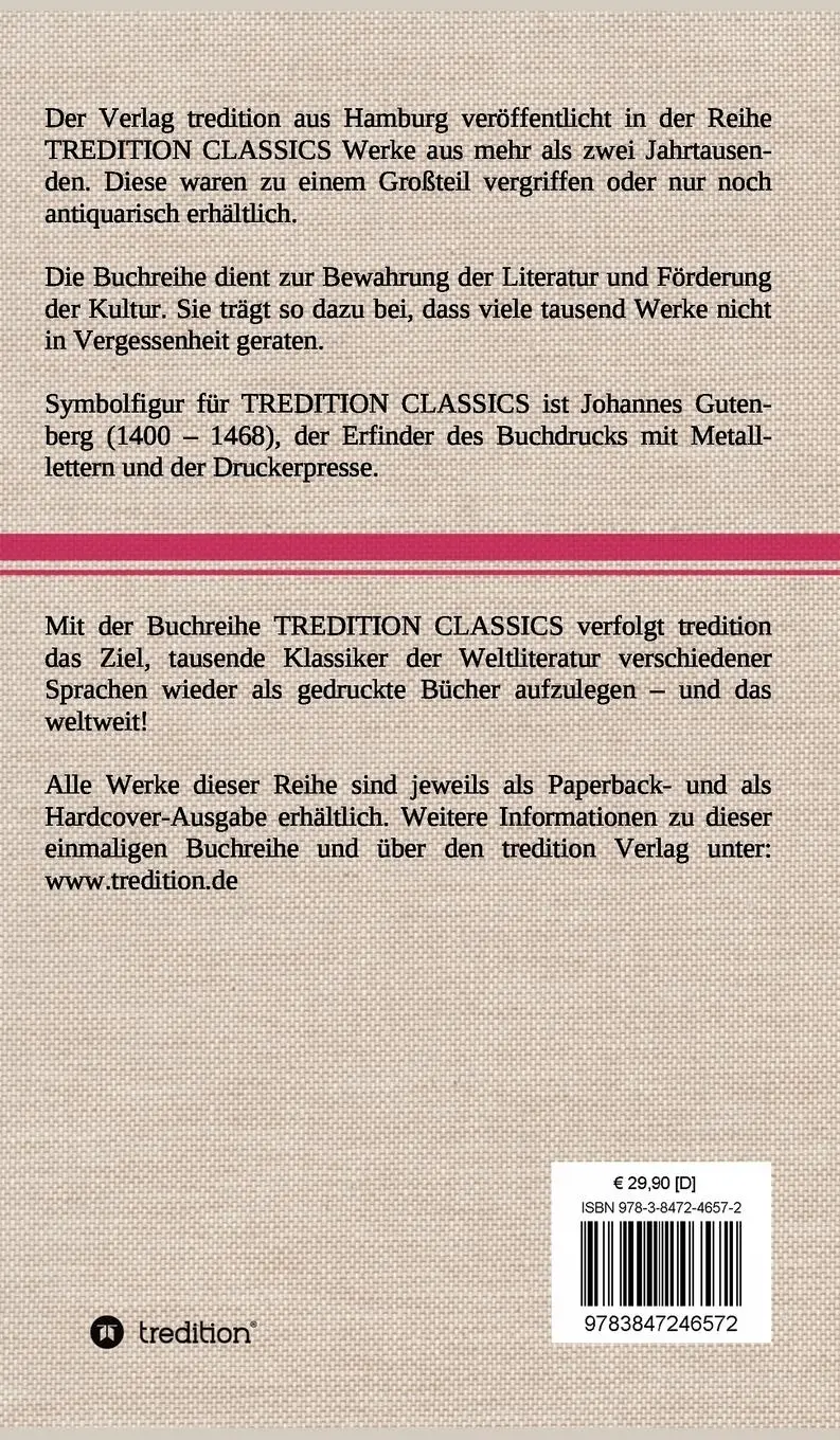 Rückseite: 9783847246572 | Meister Johann Dietz erzählt sein Leben | Johann Dietz | Buch | 304 S.
