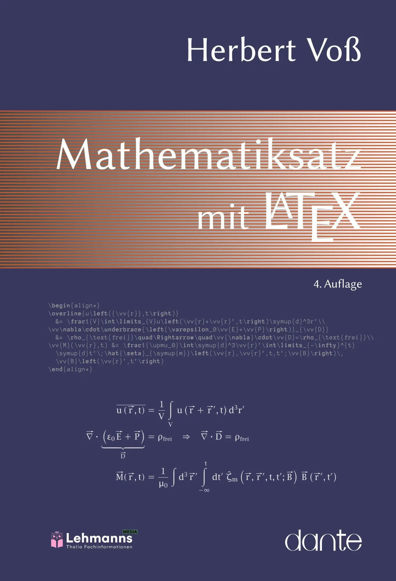 Cover: 9783965436572 | Mathematiksatz mit LaTeX | Herbert Voß | Taschenbuch | 435 S. | 2026