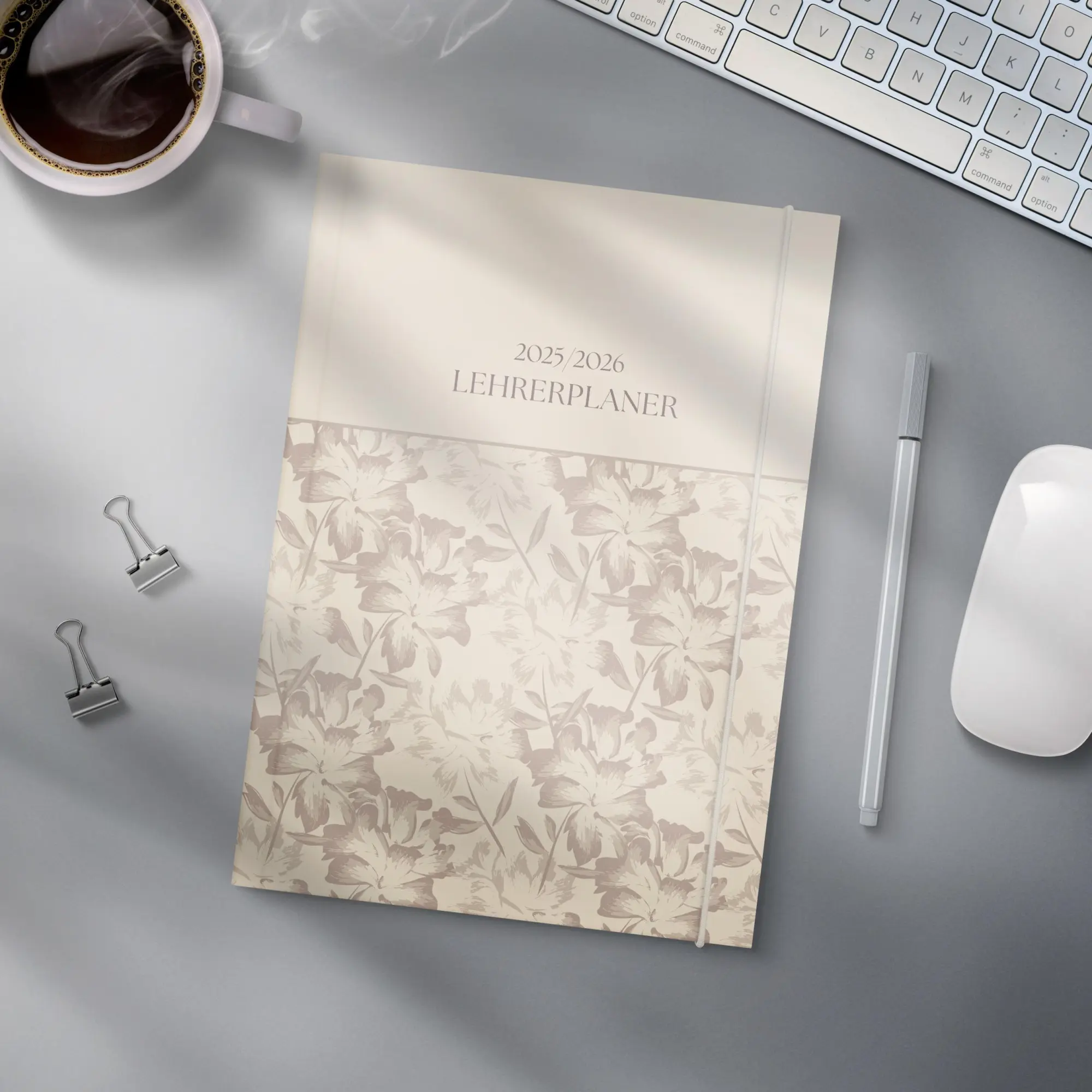 Bild: 7340188006672 | Burde Lehrerplaner Blumen 2025/2026 | Taschenbuch | 176 S. | Deutsch