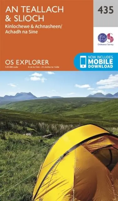 Cover: 9780319246672 | An Teallach and Slioch | Ordnance Survey | (Land-)Karte | Englisch