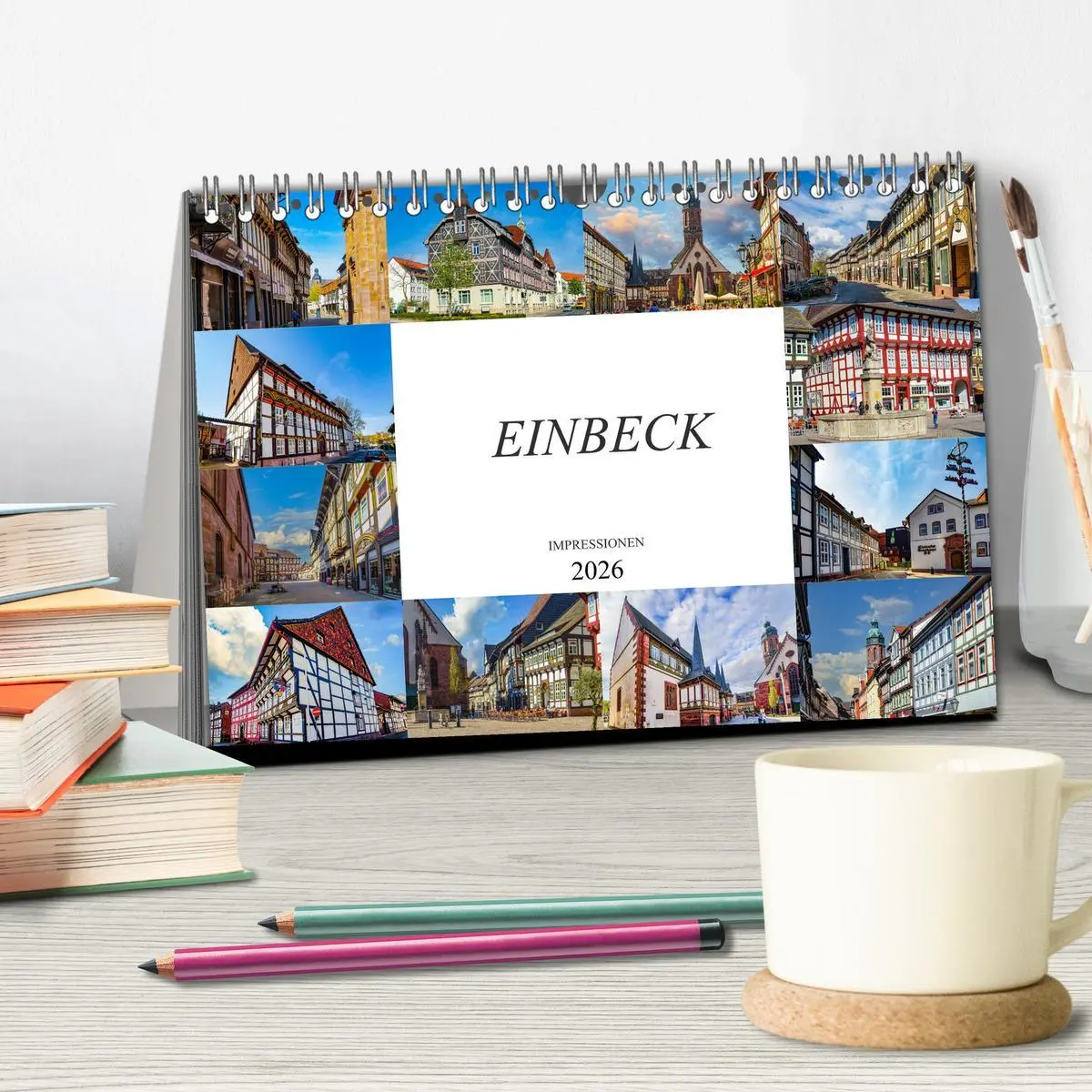 Bild: 9783457796672 | Einbeck Impressionen (Tischkalender 2026 DIN A5 quer), CALVENDO...