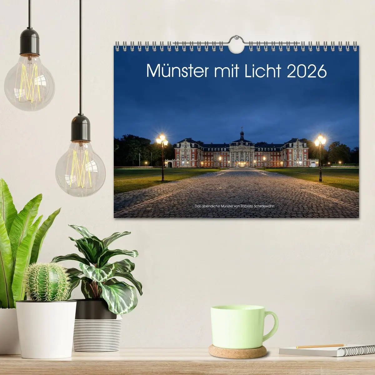 Bild: 9783457936672 | Münster mit Licht (Wandkalender 2026 DIN A4 quer), CALVENDO...
