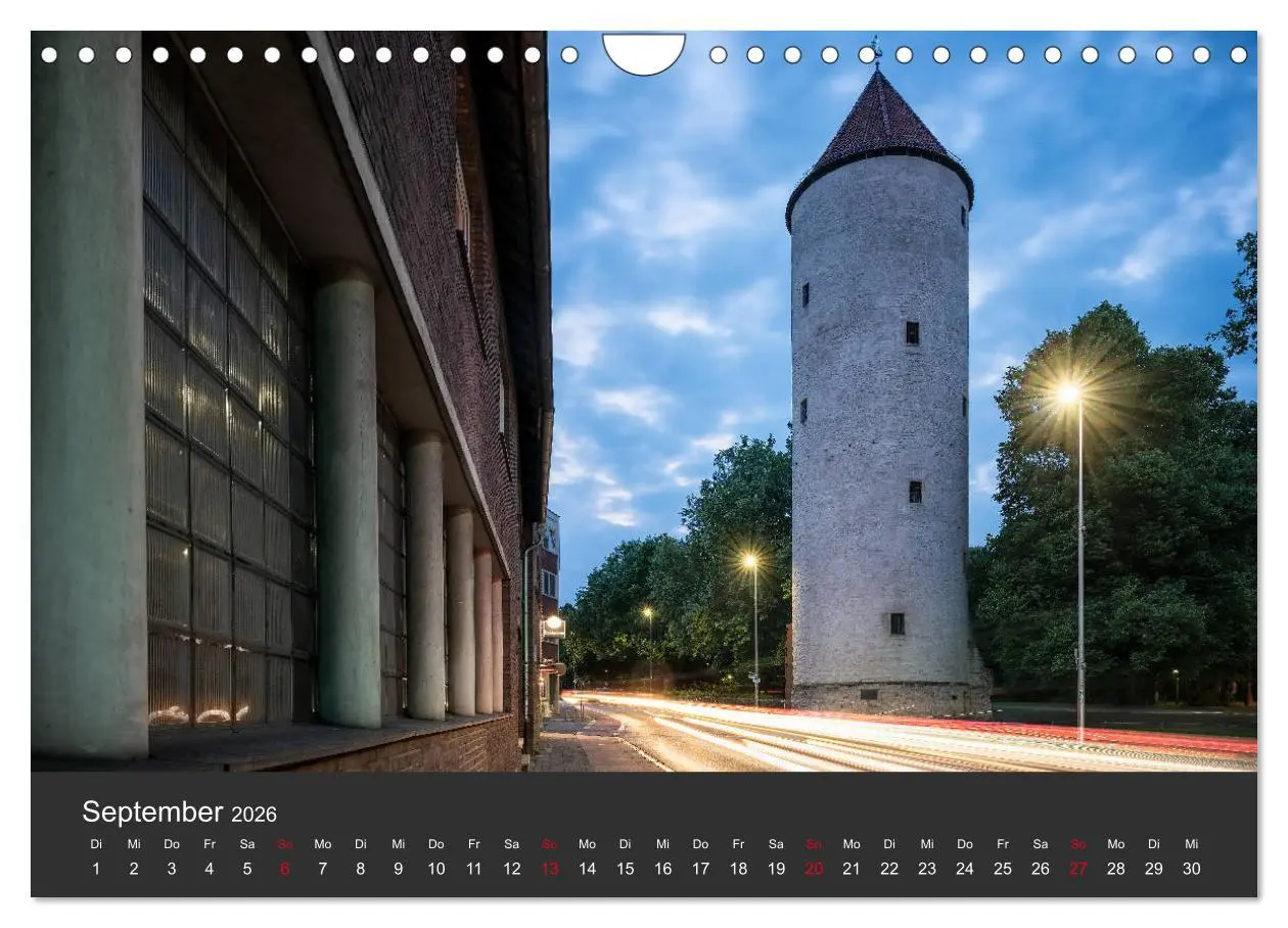 Bild: 9783457936672 | Münster mit Licht (Wandkalender 2026 DIN A4 quer), CALVENDO...