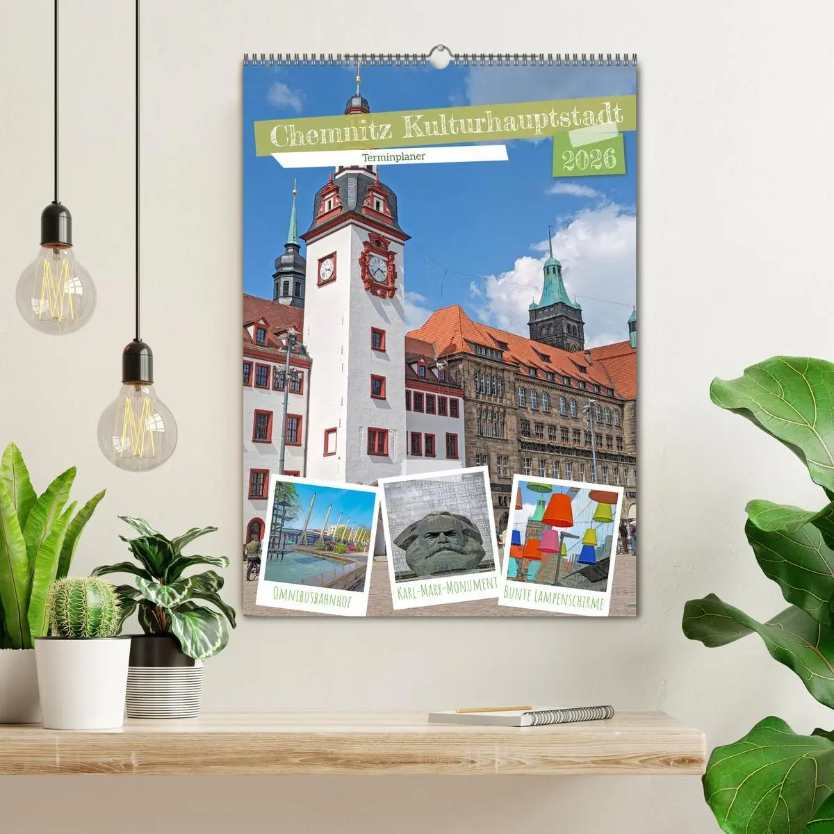 Bild: 9783516266672 | Chemnitz Kulturhauptstadt Terminplaner (Wandkalender 2026 DIN A2...