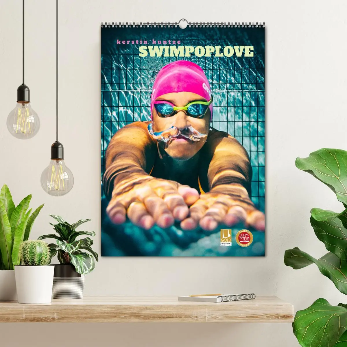 Bild: 9783516336672 | SWIMPOPLOVE (Wandkalender 2026 DIN A2 hoch), CALVENDO Monatskalender