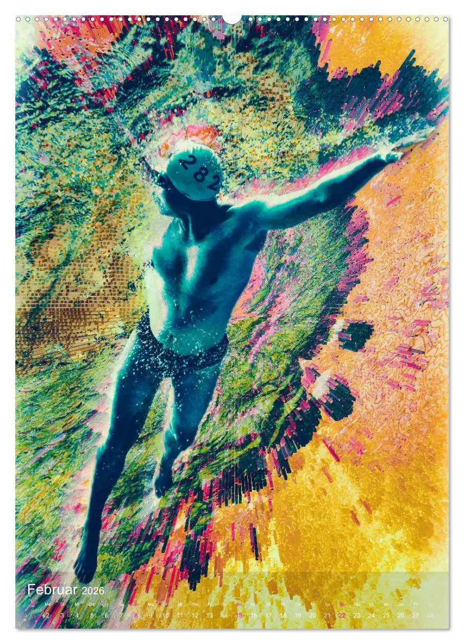 Bild: 9783516336672 | SWIMPOPLOVE (Wandkalender 2026 DIN A2 hoch), CALVENDO Monatskalender