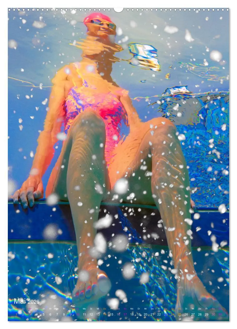 Bild: 9783516336672 | SWIMPOPLOVE (Wandkalender 2026 DIN A2 hoch), CALVENDO Monatskalender