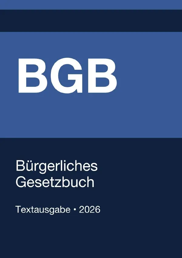 Cover: 9783565156672 | BGB - Bürgerliches Gesetzbuch (Deutschland) 2026 | Deutschland | Buch